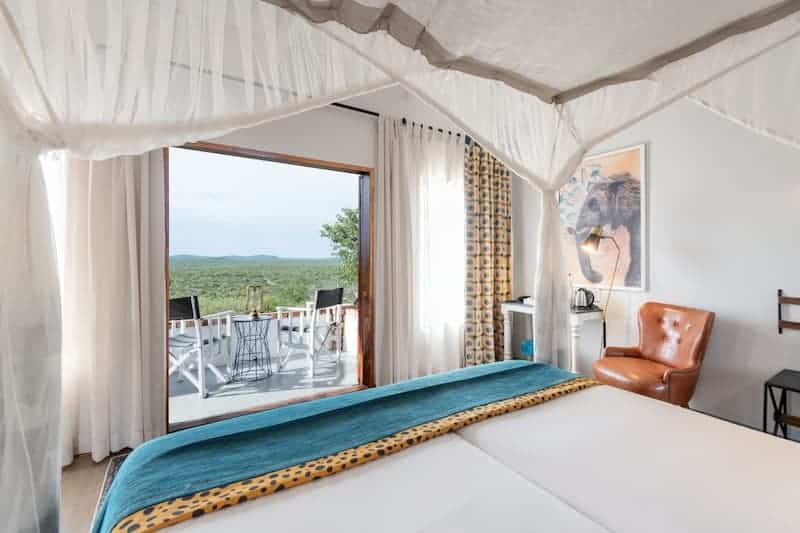View from room, Etosha Safari Lodge